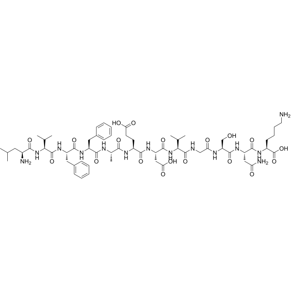 β Amyloid(17-28) human